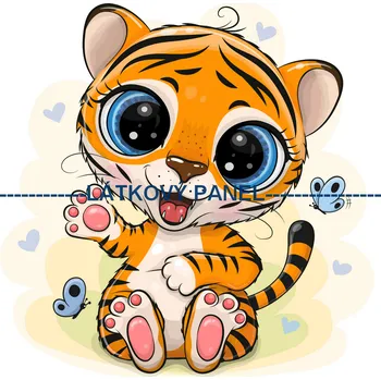 Látkový panel - Dětský - DE-174 Velikost: 15x15cm, Materiál: Teplákovina nepočesaná