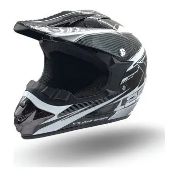 Helma na motorku Přilba junior cross XTR 125 - černá/bílá S
