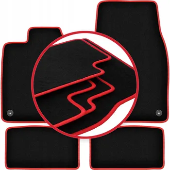 autokoberec Velurové autokoberce Wielganizator, sada 4 kusů