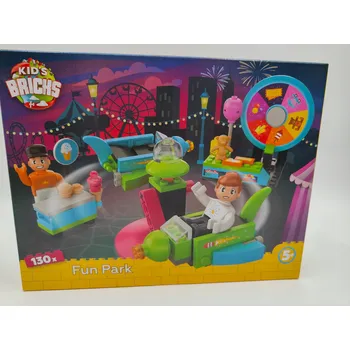 ostatní stavebnice Stavebnice Kid's Bricks Zábavní park, 130 dílků
