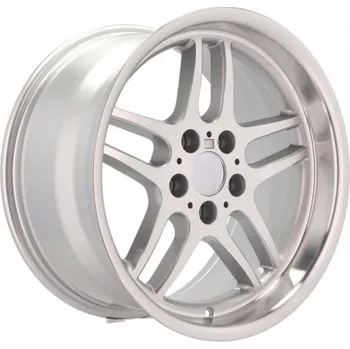Disk RACING LINE Alu kola Racing Line A5913 9.0x17 5x120 ET20 Silp - Silver + Polished Edge 74.1