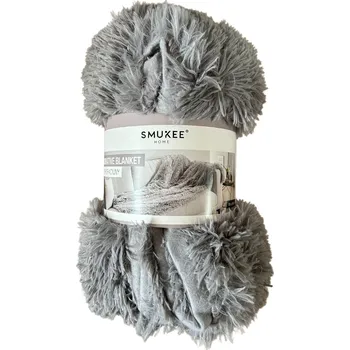 deka Deka Smukee polyester 150 cm x 200 cm šedá