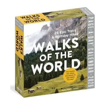 Kalendář CAL 26 WALKS OF THE WORLD (BOX)(Kalendář)
