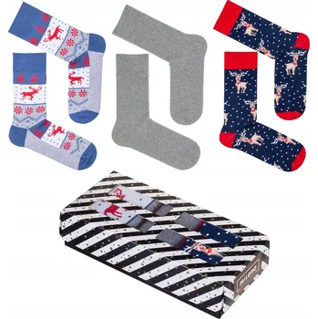 Pánská móda Milena Barevné Ponožky velikost 38-41