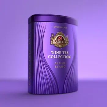 Čaj Wine Tea Alpine Blanc (BASILUR - plech 75g)