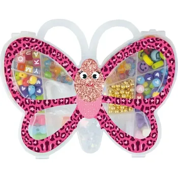 Dětské navlékací korálky Lena Navlékací korálky plastové Motýl