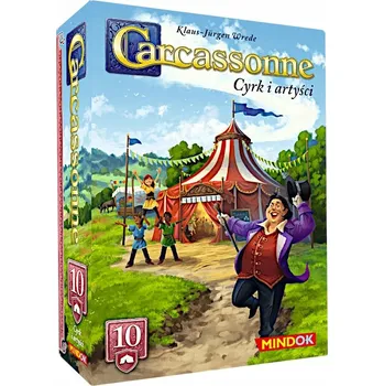Desková hra Desková hra Carcassonne Cirkus a umělci MINDOK