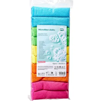 Utěrka utěrka švédská 30x30cm mikrovlákno 200g (10ks)