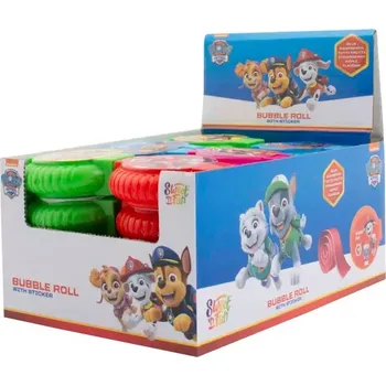 Bonbon Sweet´n Fun | Paw Patrol Bubble Roll Gum 24 ks