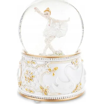 Vánoční dekorace Vánoční Hrací Skříňka skříňka Bruslení Skleněná koule Vánoční dekorace