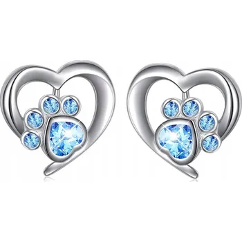 Náušnice NÁUŠNICE STŘÍBRO 925, RHODIEM POKOVANÉ PĚNCOVÉ KOVOVÉ PĚNY