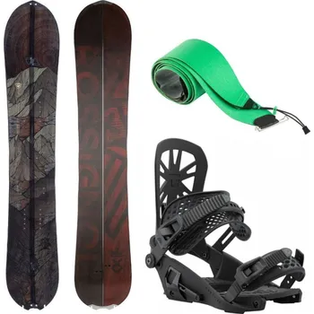 Snowboard ROSSIGNOL XV Split se stoupacími pásy a vázáním UNION Explorer