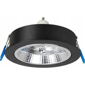 Bodové svítidlo Zápustné svítidlo Redondo Černé 1xAR111 GU10