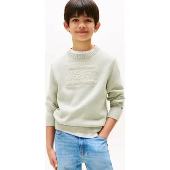 Pánský svetr Svetr Tommy Hilfiger KB0KB09810.9BYA tyrkysová 65X, vel. 176