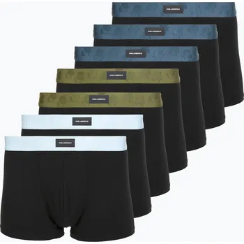 Boxerky Pánské boxerky KARL LAGERFELD Kameo Logo Trunk 7 párů midnight/clear sky/olive