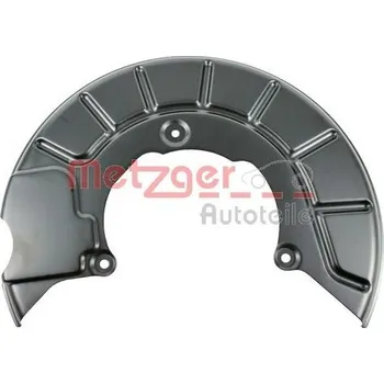 Brzdový kotouč Ochranný plech proti rozstřikování, brzdový kotouč METZGER 6115030
