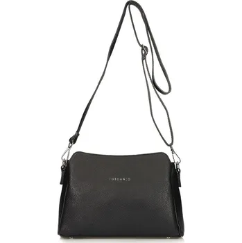 Kabelka Dámská Kabelka Přes Rameno Pravá Kůže Malá Přes Rameno Černá C51