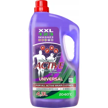 Prací prostředek Active PRO-SPORT Gel na Praní 4,3L 123 praní SPORTOVNÍHO OBLEČENÍ