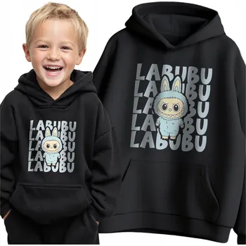 Chlapecká mikina Dětská mikina GARTEES polyester , černá, velikost 122