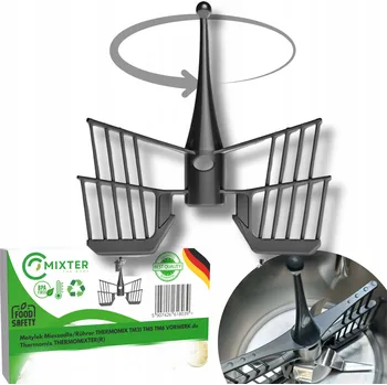 Příslušenství pro kuchyňský robot Thermomix motýlek Míchadlo pro VORWERK Termomix vložka TM5 TM6 TM7 BPA FREE