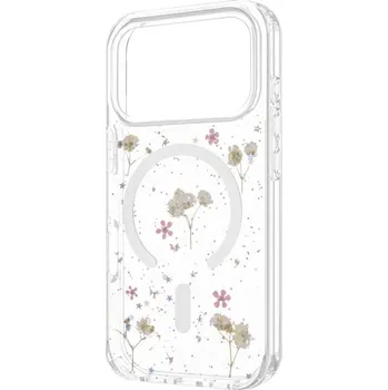 Pouzdro na mobilní telefon Zadní kryt FIXED MagBloom s podporou MagSafe pro Apple iPhone 17 Pro, Blush Plum