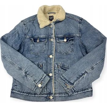 Dámská casual bunda Dámská džínová bunda s kožíškem GAP DENIM XS