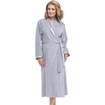 Dámské noční prádlo Dámský župan DOCTOR NAP KLARA SWA.1078 GREY XXL 0