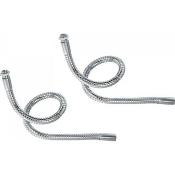 PATIKIL 2 Pack 15,7palcový mikrofon s husím krkem M10 Závit Kovová univerzální hadice Flexibilní