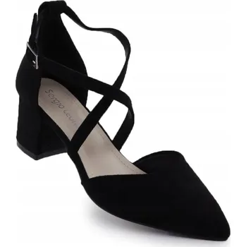 Dámské sandále Sergio Leone dámské sandály SK 830 podpatek blok, velikost 39