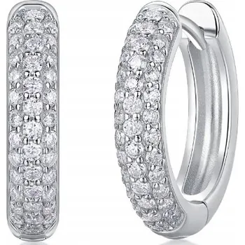 Náušnice Náušnice Mennica Bydgoska Kruhy stříbro 925