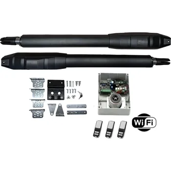 Pohon brány Sestava WiFi pohonů MISTER 24 pro křídlovou bránu do 4m - ST MISTER LX