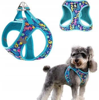 Postroj pro psa LEHKÉ MĚKKÉ Postroje step-in pro malého psa Truelove Mini L - pinč, mops