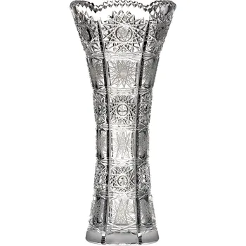 Váza Bohemia Crystal - broušená váza X Úzká 500PK (200 mm)