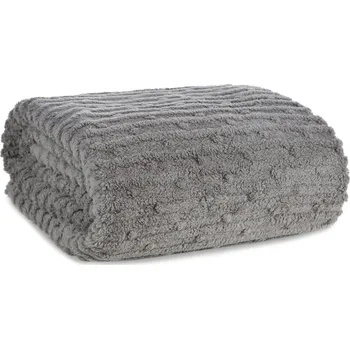 deka Deka Eurofirany z mikrovlákna 130 cm x 170 cm šedá