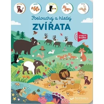 Leporelo Zvířata - Poslouchej a hledej neuveden