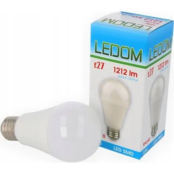 Žárovka LED žárovka E27 12W 1212lm teplá bílá