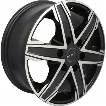 Alu kolo Hliníkový disk MAK King6 6.5" x 16" 6x125 ET 50