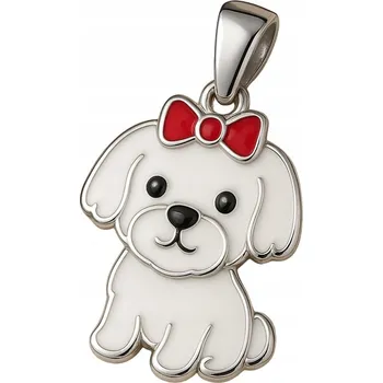 Přívěsek Přívěsek medailonek růže láska přívěsek stříbro o ryzosti 925