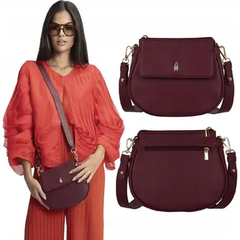 Kabelka Wojewodzic kabelka přes rameno z pravé kůže červená