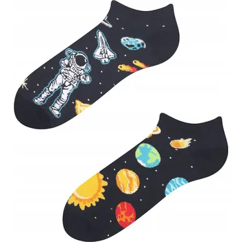 Barevné kotníkové ponožky TODO Vesmír Kosmonaut 35-38