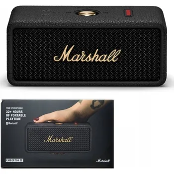 Bluetooth reproduktor Přenosný reproduktor Marshall Emberton III černý 20 W