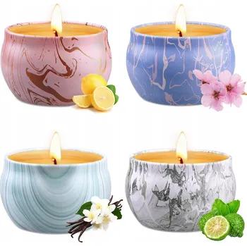 Svíčka Vonné Svíčky s Různými Vůněmi - Dárek pro Každou Příležitost