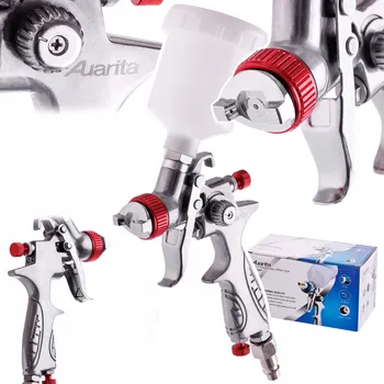 Stříkací pistole Mini lakýrnická pistole AUARITA H-887 Tryska 1,0mm HVLP pro opravy, 125ml