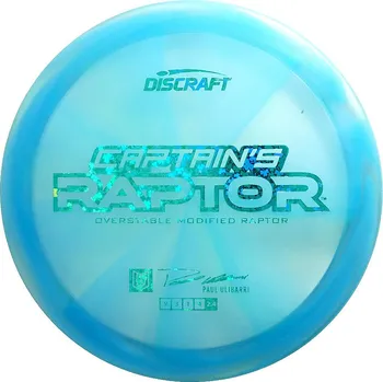 Discraft Paul Ulibarri 2025 Special Blend Z Captain's Raptor 172g Modrá