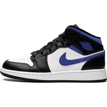 Pánské tenisky Air Jordan 1 Mid White Racer Blue (GS) EU: 37.5