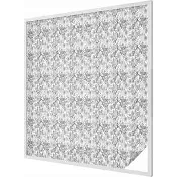 Okenní dekorace Fólie Mléčná dekorativní fólie na okno Blesk vzor 100 x 116 cm