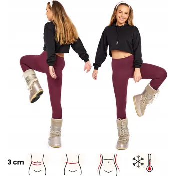 Dámské legíny Bellivalini Legíny Dámské Zateplené Zimní Legíny