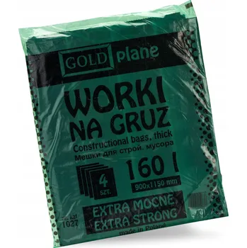 Pytle na odpadky Sáčky na odpadky suť ToolSpace 160 l 4 ks