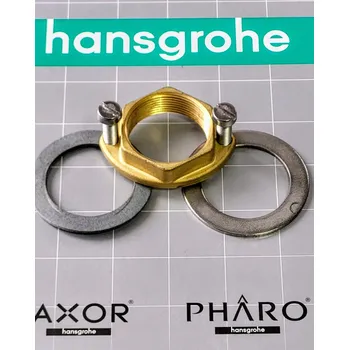 Vodovodní baterie Stojánková umyvadlová baterie Hansgrohe stříbrná