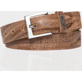 Opasek Mustang Pánský pásek s KLASICKOU přezkou, VELIKOST DO PASU 85 CM, kožený